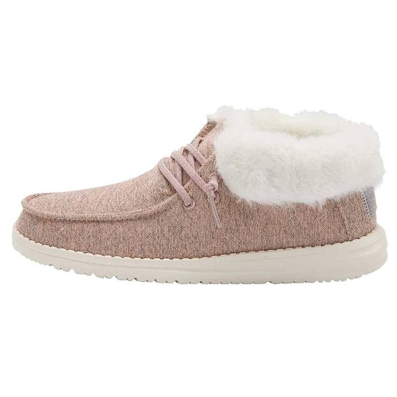 Hey Dude Britt Youth Stretch Fleece Girls Skor Barn Rosa | WV43C9R7