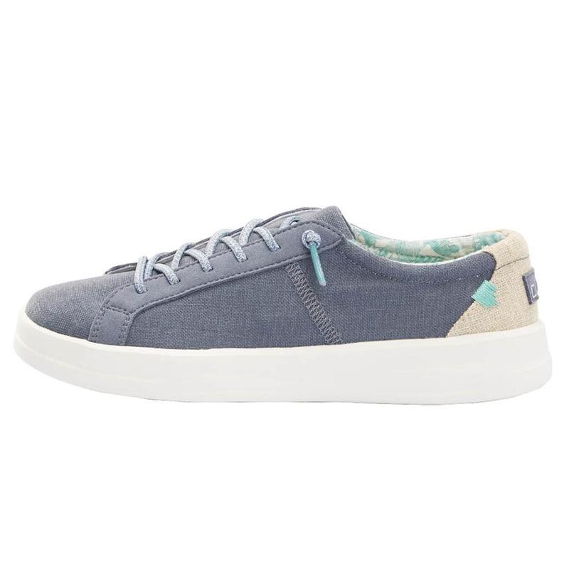 Hey Dude Karina Sneakers Dam Beige Blå | VZLQ9MTH