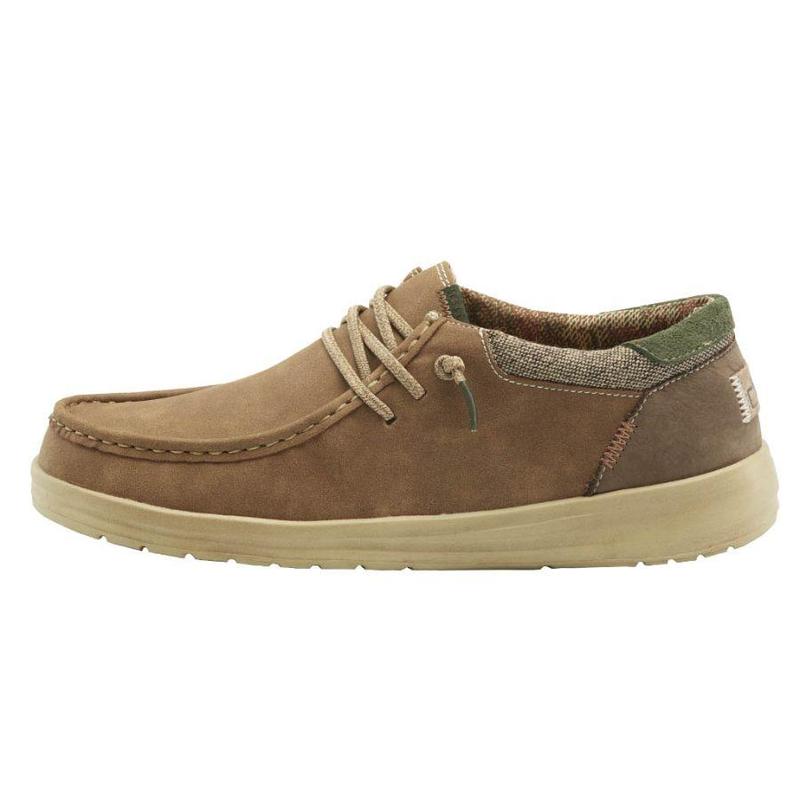 Hey Dude Paul Klänning Casual Skor Herr Bruna | PZKLEP89