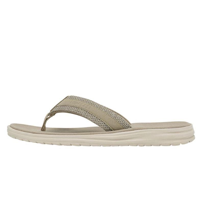 Hey Dude Sami Sox Flip Flop Herr Beige | C6V3UBNG