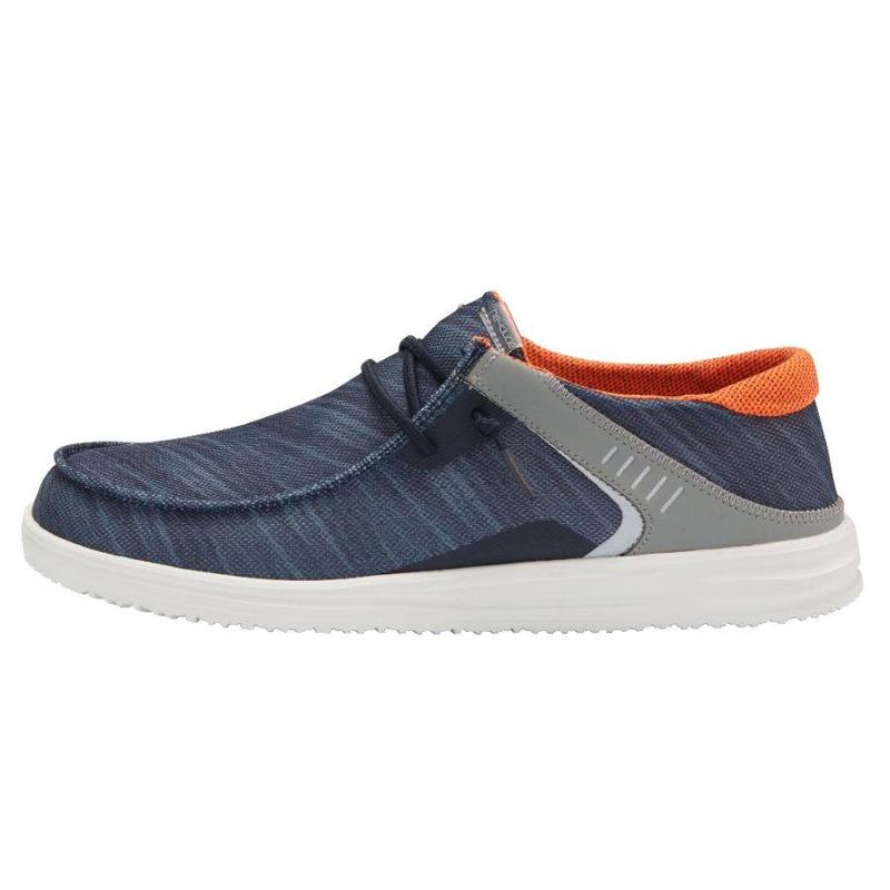 Hey Dude Wally Frontier Sneakers Herr Blå | DEPMP8DI