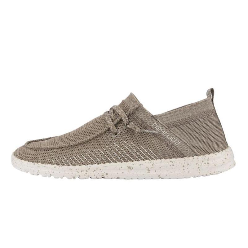 Hey Dude Wally Halo Sneakers Herr Beige | R33DR46Y