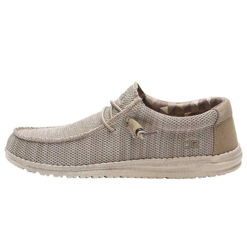 Hey Dude Wally Sox Funk Skor Herr Beige | PT5SAQZL